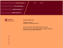 Tablet Screenshot of kardio-mrt.de